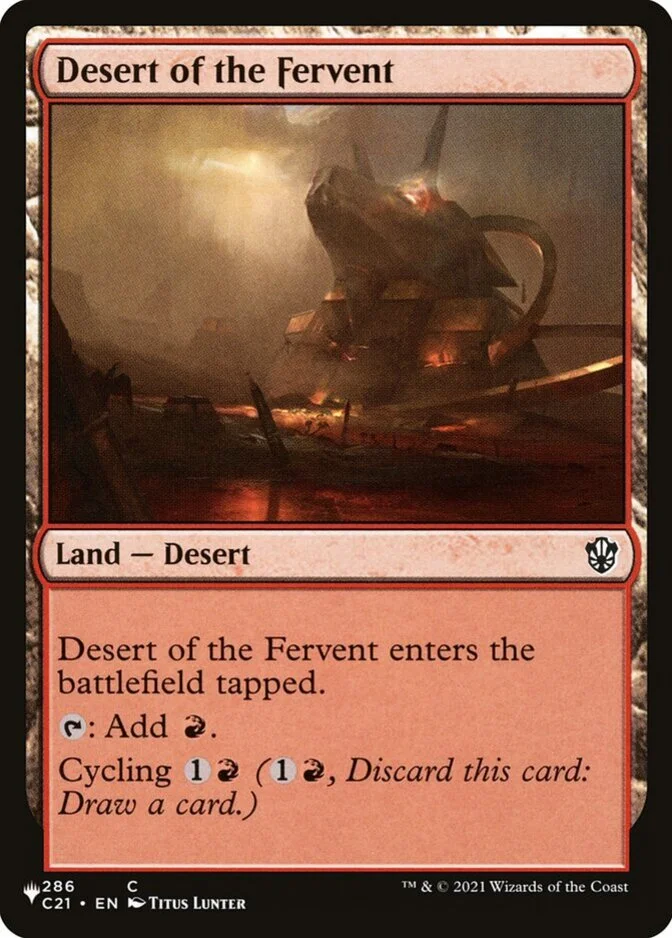 Desert of the Fervent [PLIST]