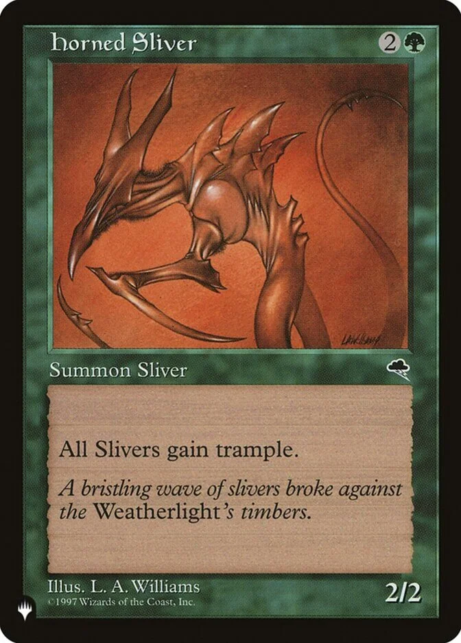 Horned Sliver [PLIST]