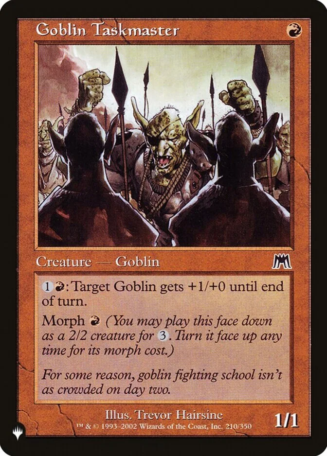 Goblin Taskmaster [PLIST]