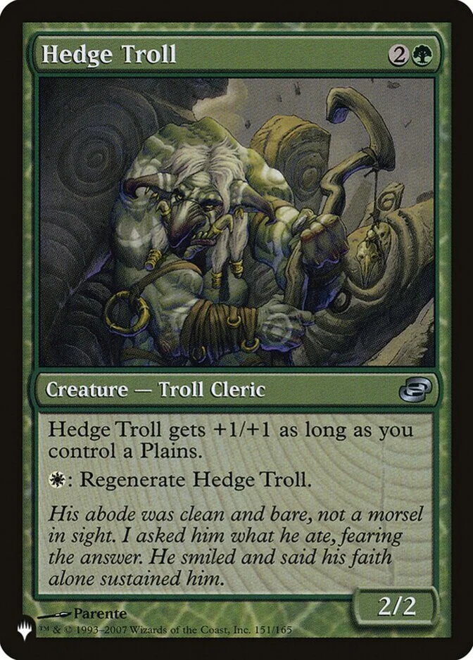 Hedge Troll [PLIST]