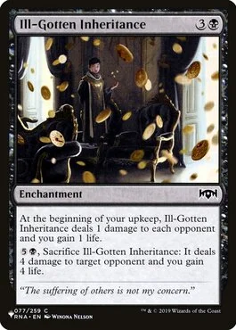 Ill-Gotten Inheritance