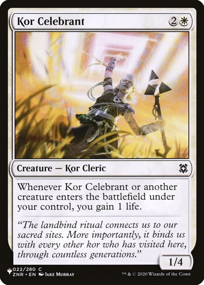 Kor Celebrant [PLIST]