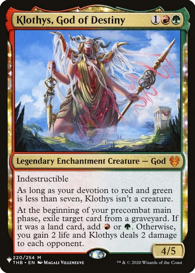 Klothys, God of Destiny [PLIST]