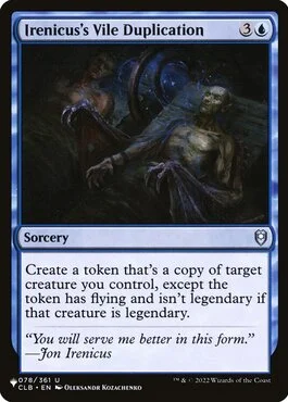 Irenicus's Vile Duplication
