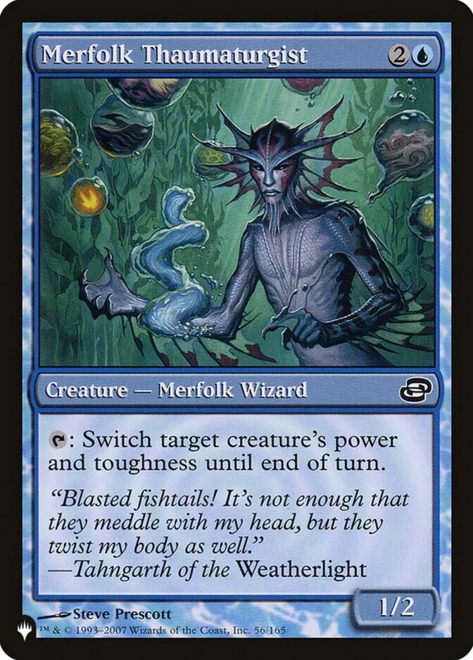 Merfolk Thaumaturgist [PLIST]