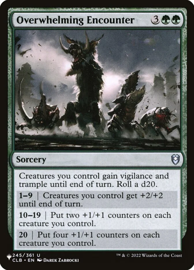 Overwhelming Encounter [PLIST]