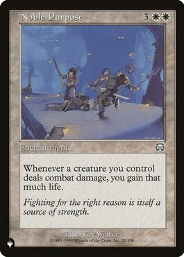 Noble Purpose