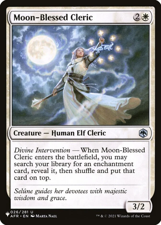 Moon-Blessed Cleric [PLIST]