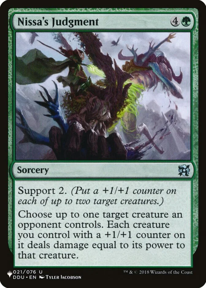 Nissa's Judgment [PLIST]