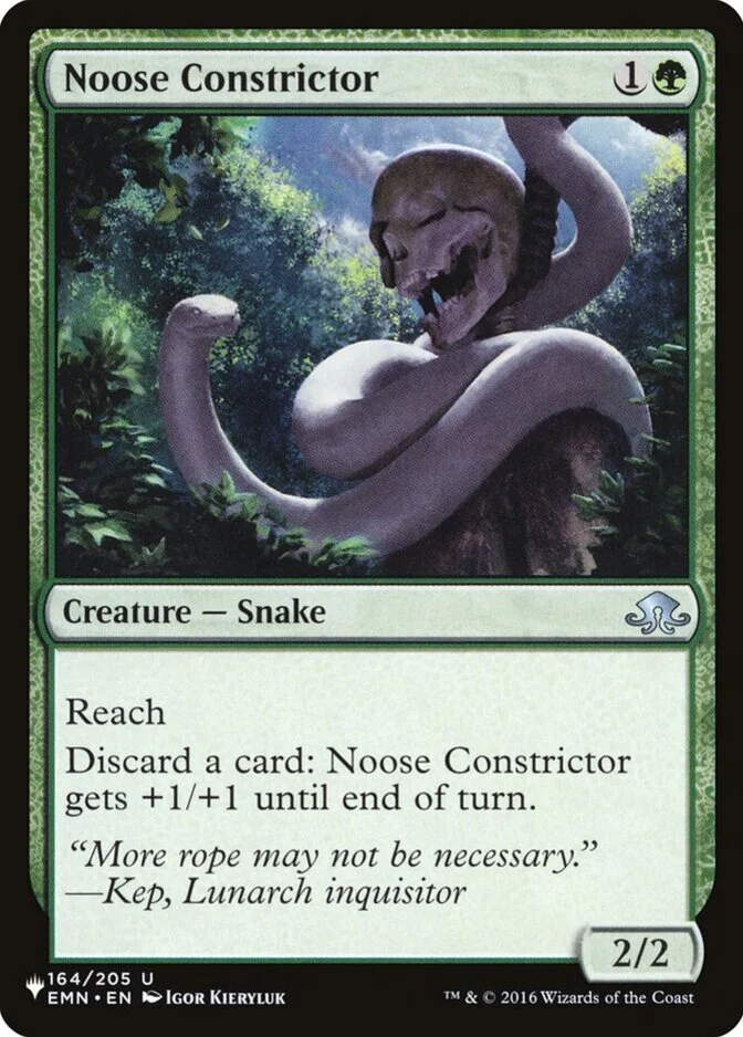 Noose Constrictor [PLIST]