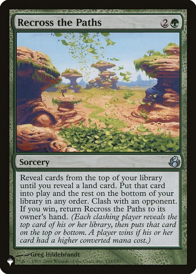 Recross the Paths [PLIST]
