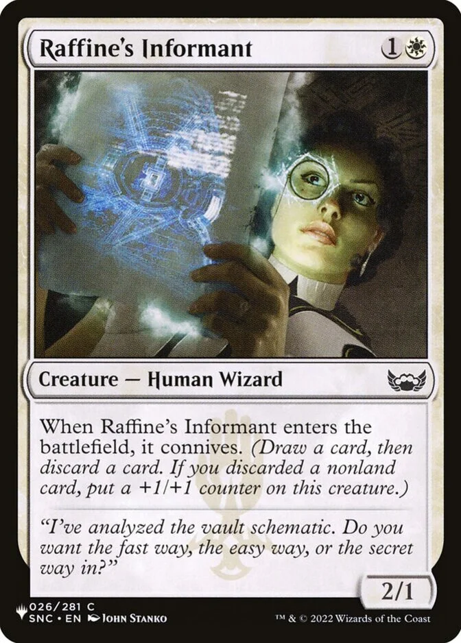 Raffine's Informant [PLIST]