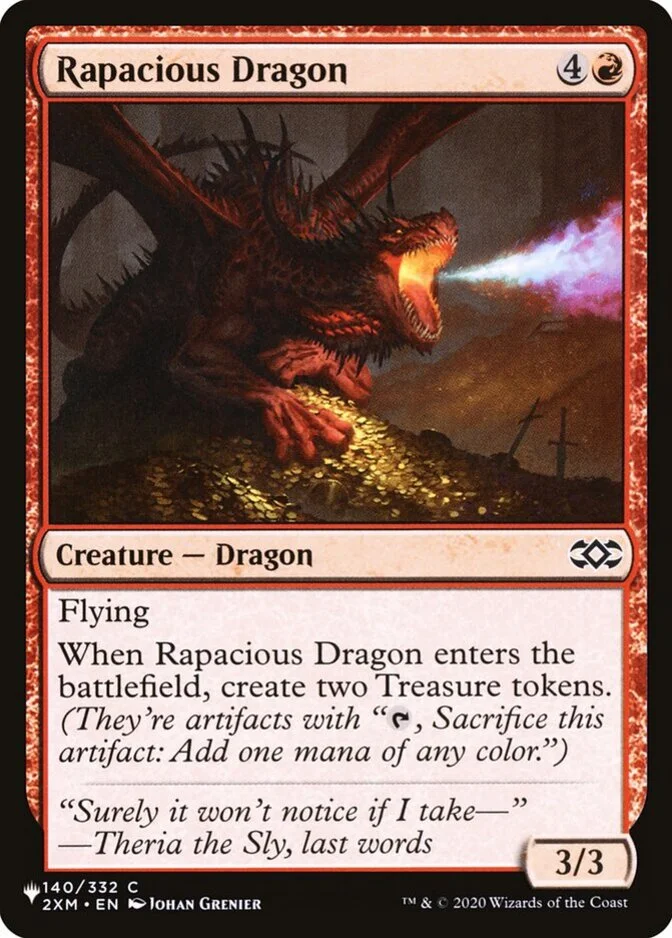 Rapacious Dragon [PLIST]
