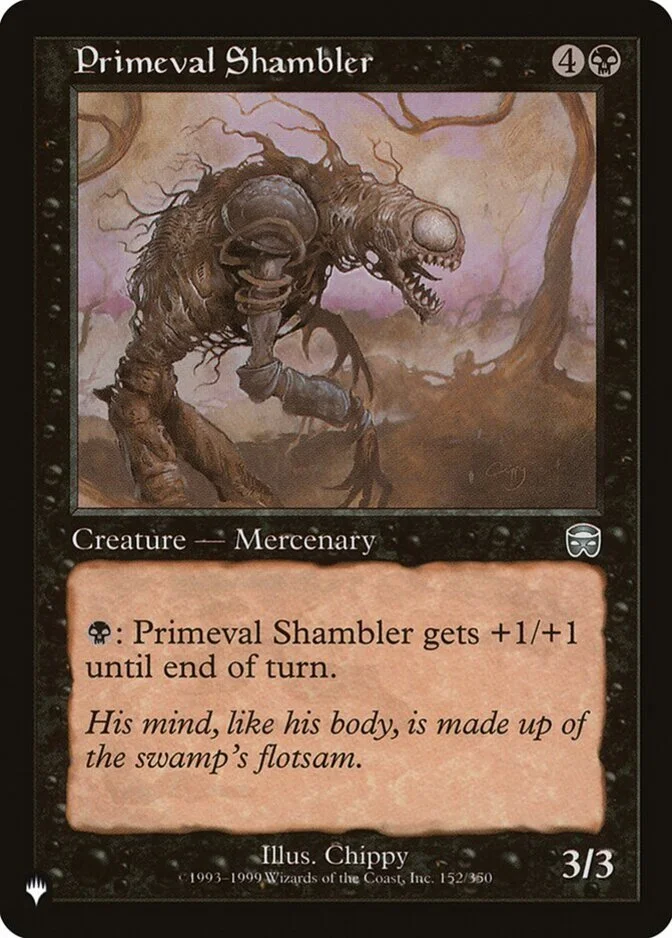 Primeval Shambler [PLIST]