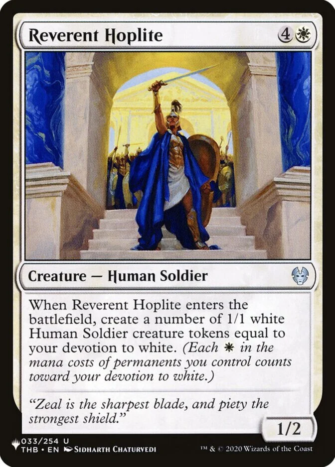 Reverent Hoplite [PLIST]