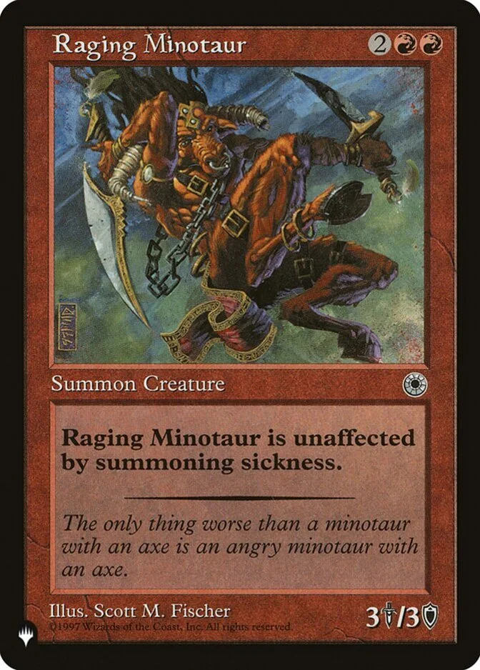 Raging Minotaur [PLIST]