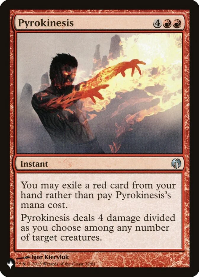 Pyrokinesis [PLIST]