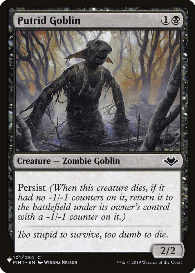 Putrid Goblin [PLIST]