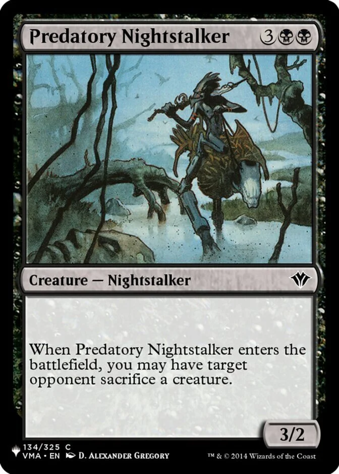 Predatory Nightstalker [PLIST]