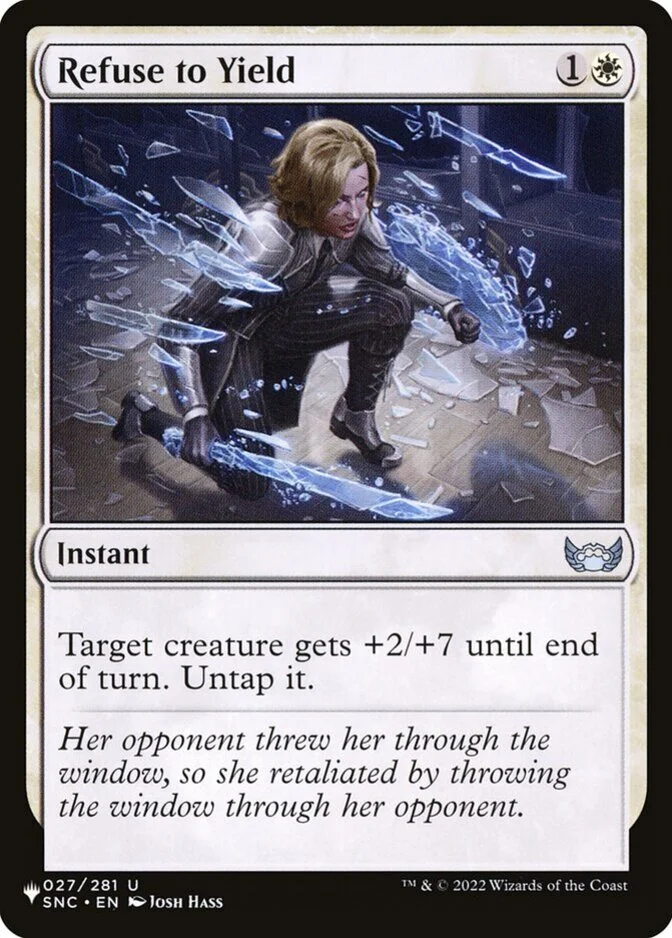 Refuse to Yield [PLIST]