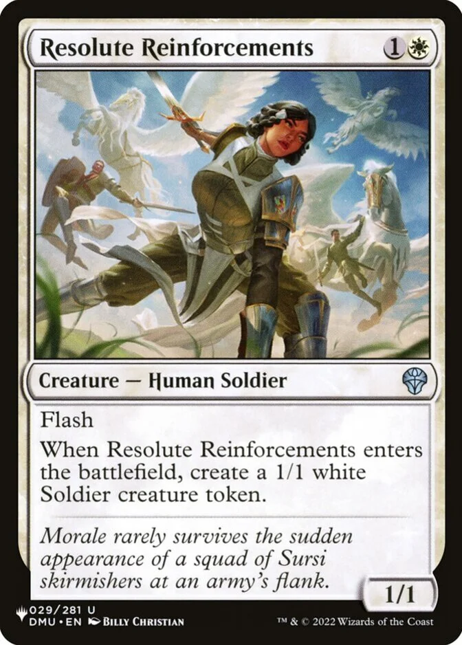 Resolute Reinforcements [PLIST]