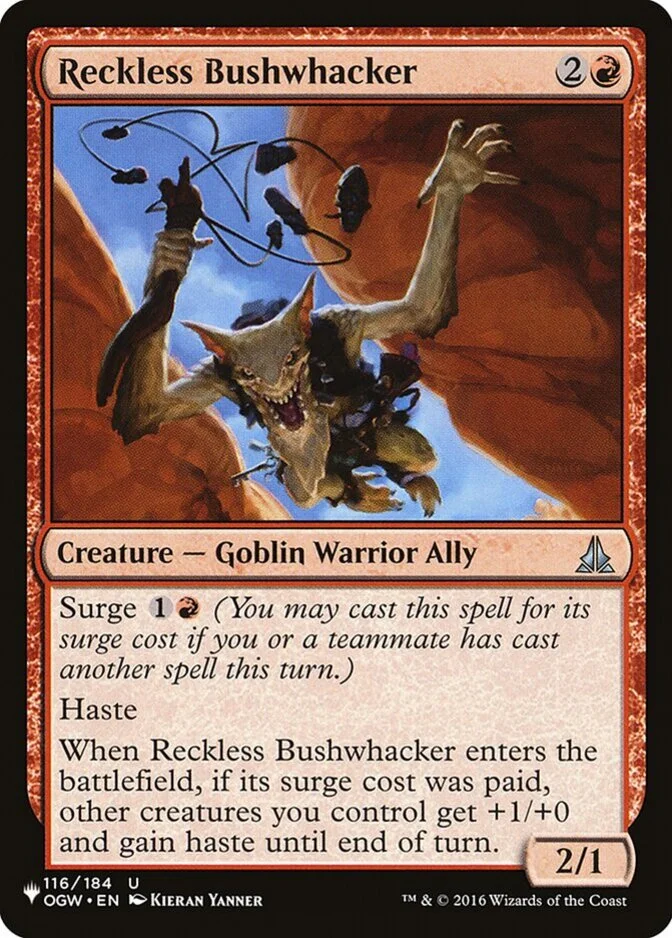 Reckless Bushwhacker [PLIST]