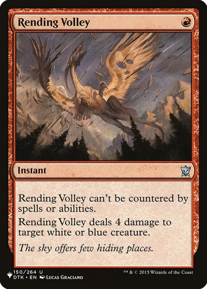 Rending Volley [PLIST]