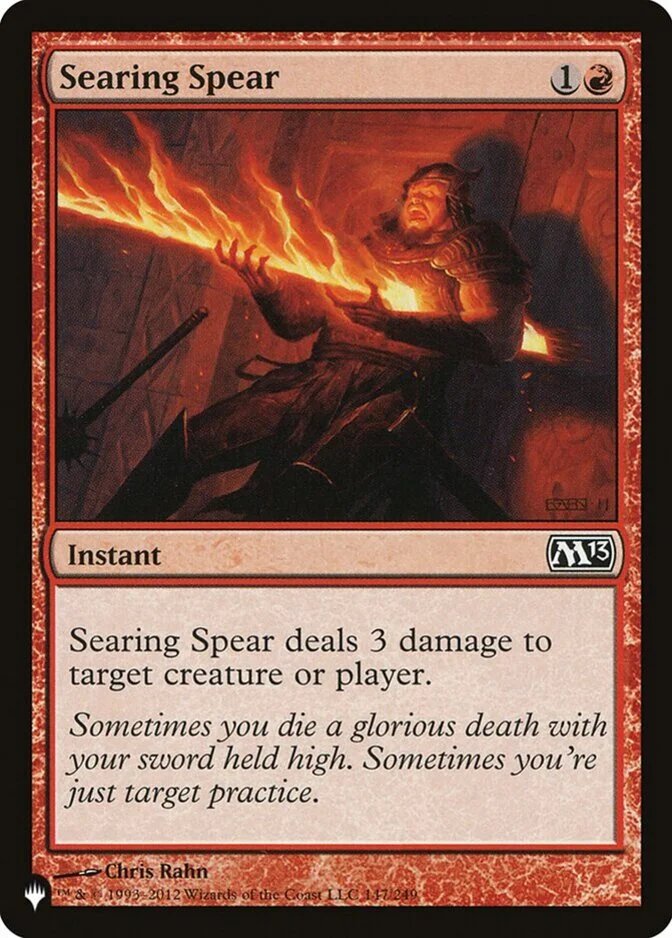 Searing Spear [PLIST]