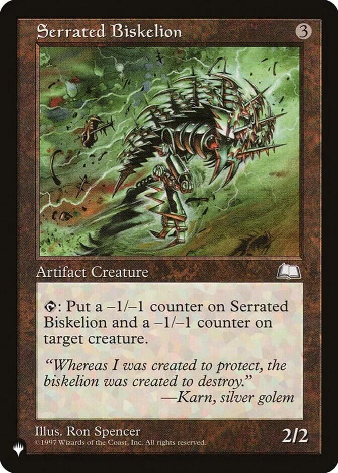 Serrated Biskelion [PLIST]