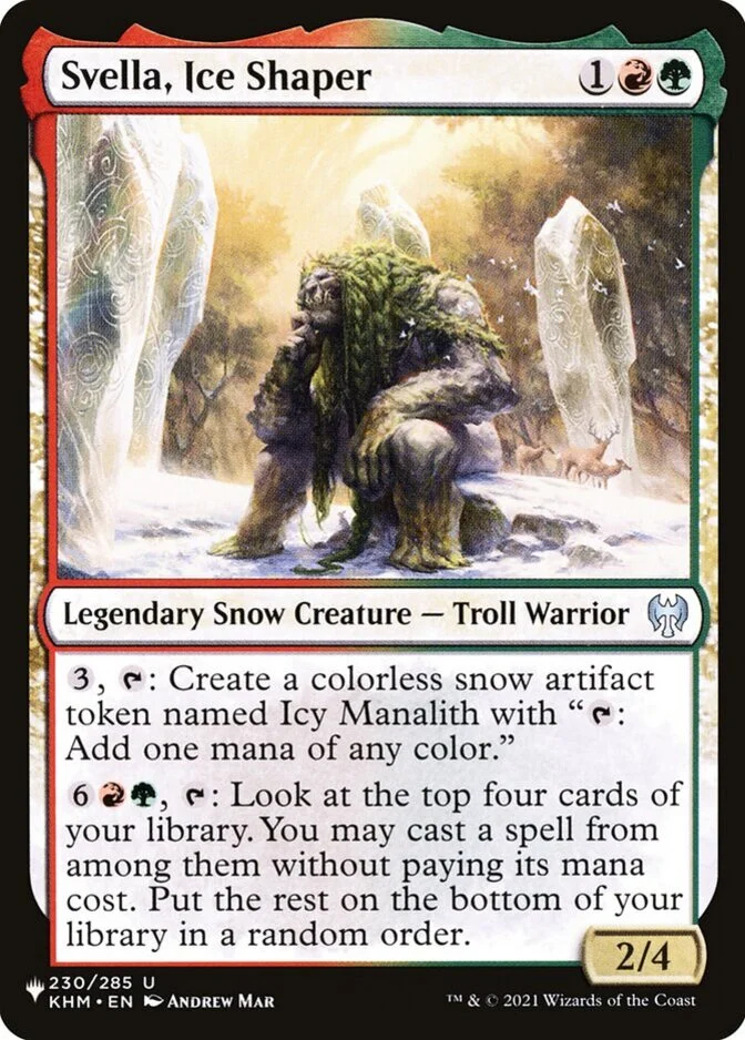 Svella, Ice Shaper [PLIST]