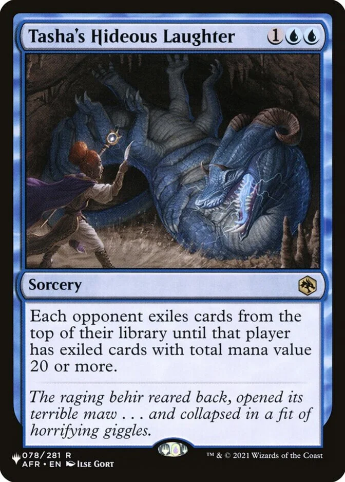 Tasha's Hideous Laughter [PLIST]