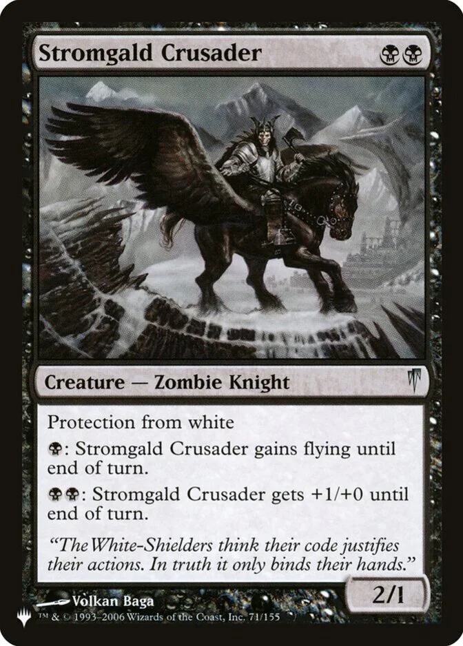Stromgald Crusader [PLIST]
