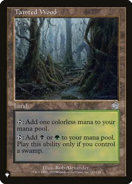 Tainted Wood