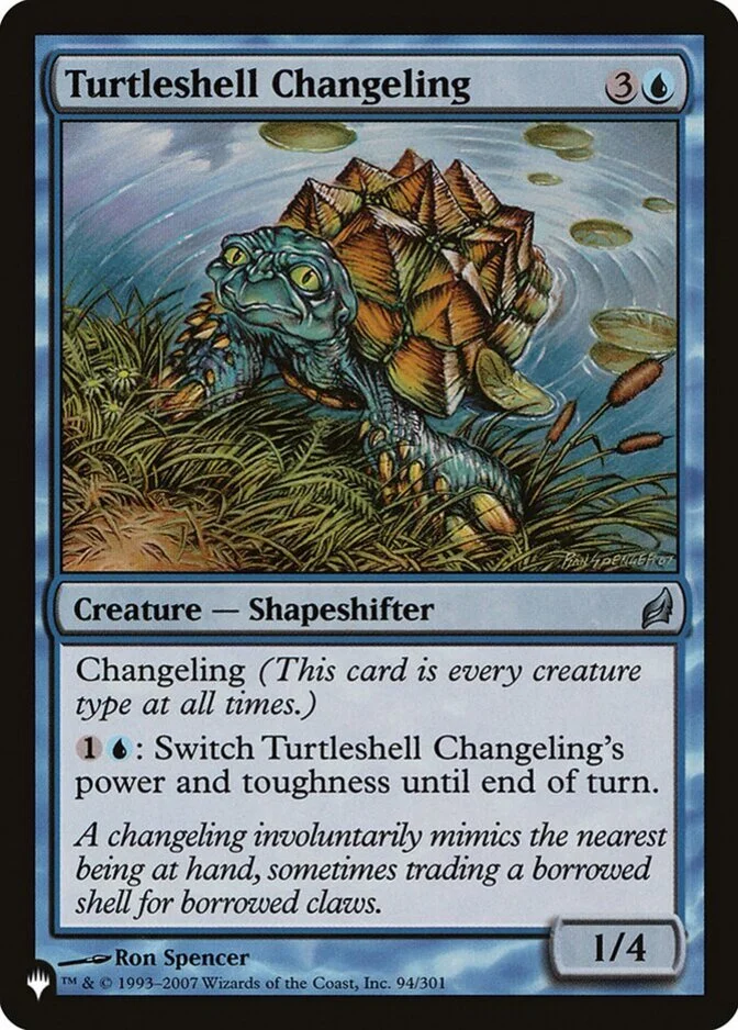 Turtleshell Changeling [PLIST]