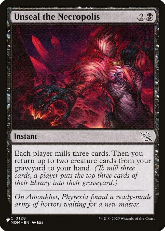 Unseal the Necropolis [PLIST]