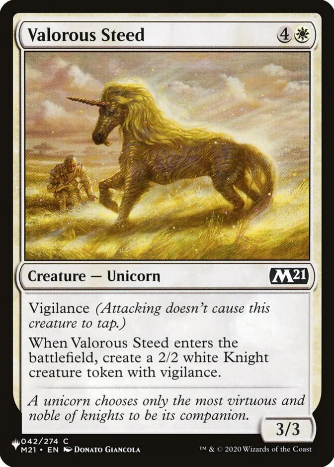 Valorous Steed [PLIST]