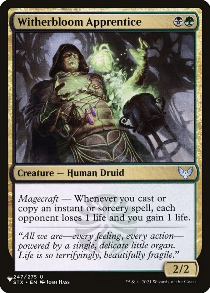 Witherbloom Apprentice [PLIST]
