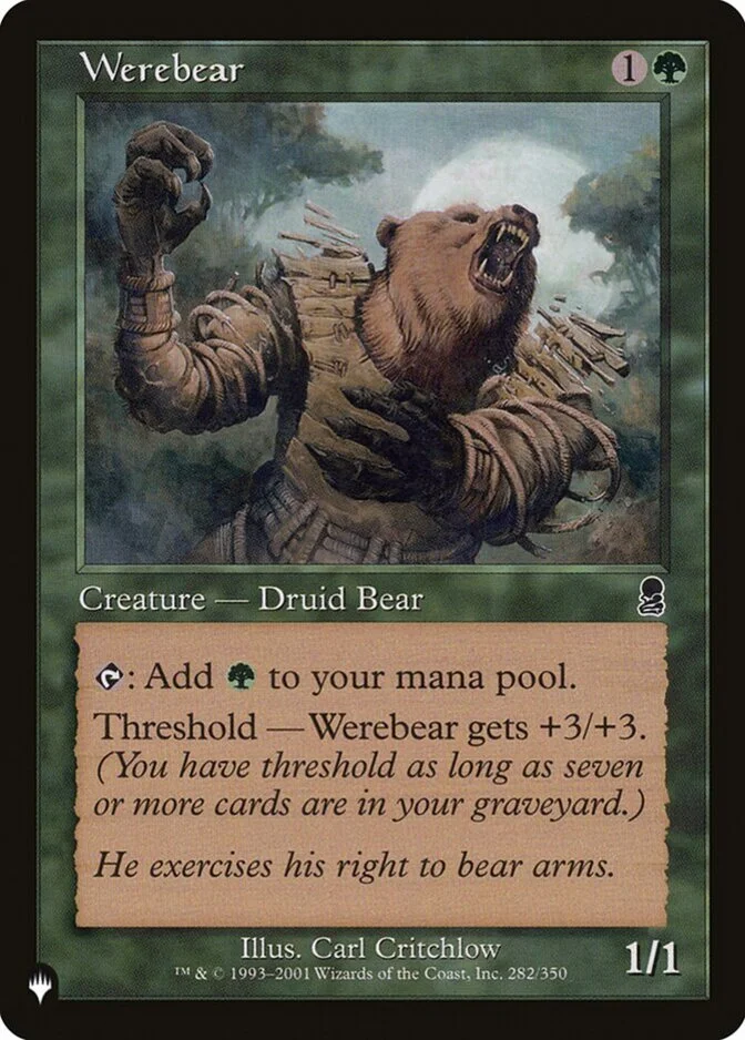 Werebear [PLIST]