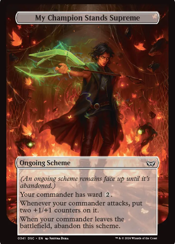 My Champion Stands Supreme [DSC]