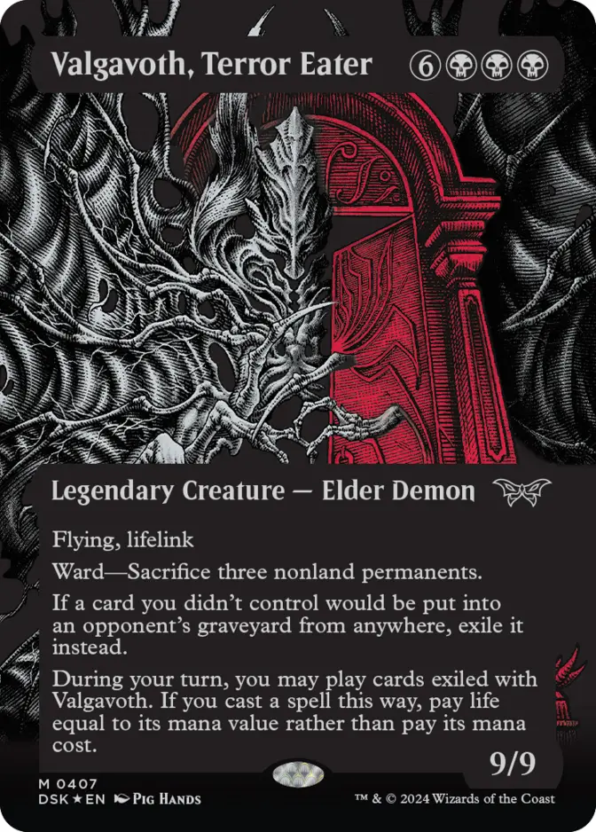 Valgavoth, Terror Eater <textured foil> [DSK] (F)