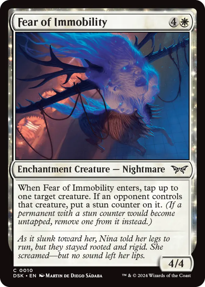 Fear of Immobility [DSK] (F)