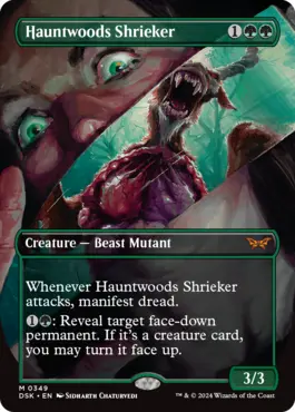 manifest dread mtg cards token Magic | Custom Retro Style Put one onto the battlefield face down as a 2/2 creature and the other into your graveyard. Manifest Dread Combo Deck