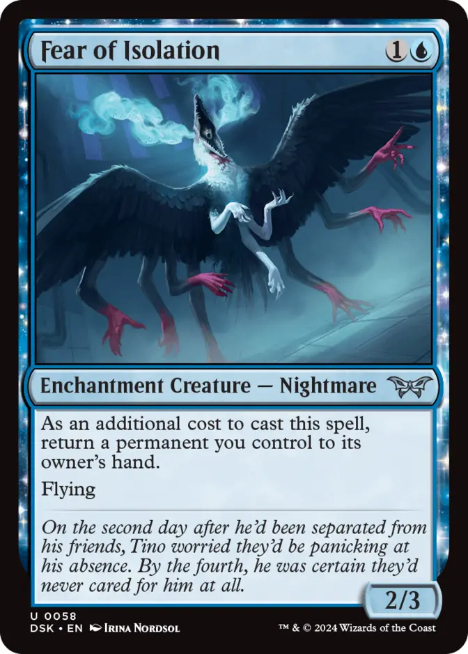 Fear of Isolation [DSK]