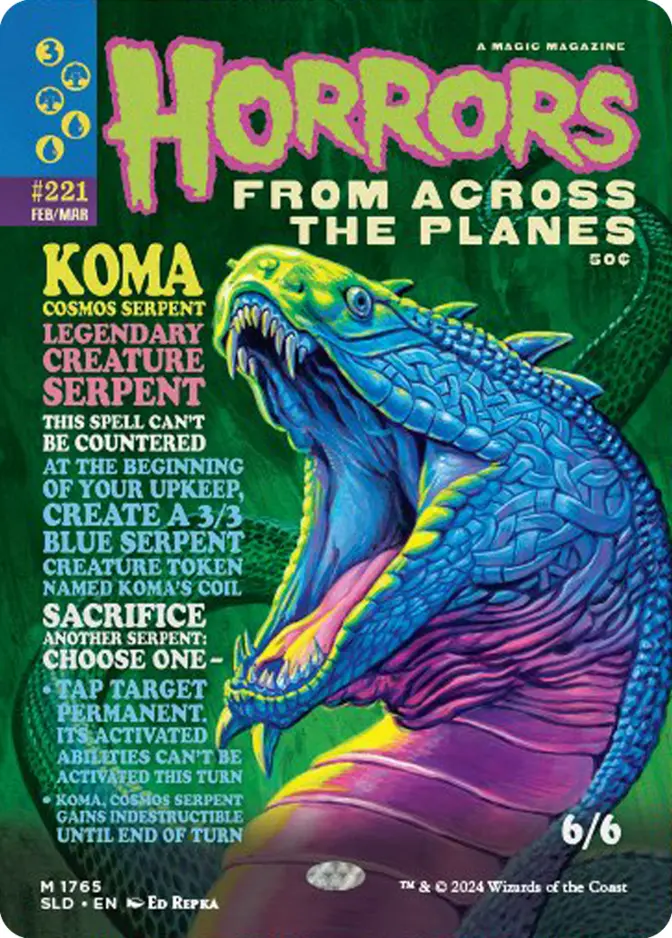Koma, Cosmos Serpent <Horrors From Across the Planes> [SLD]