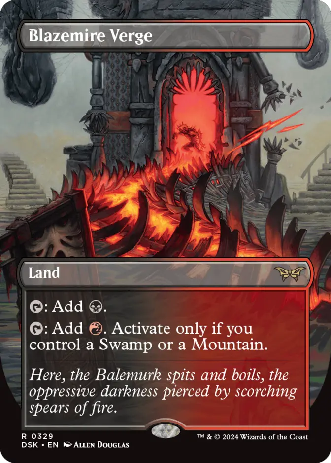 Blazemire Verge <borderless> [DSK]