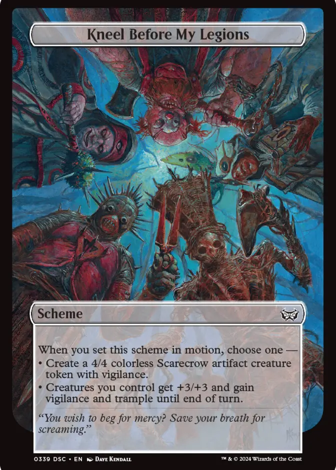 Kneel Before My Legions [DSC]