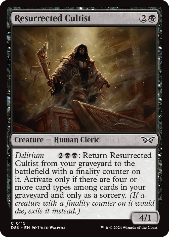 Resurrected Cultist [DSK] (F)