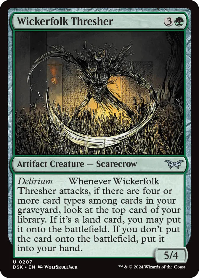 Wickerfolk Thresher [DSK] (F)