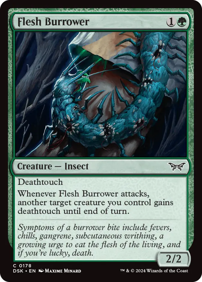 Flesh Burrower [DSK] (F)