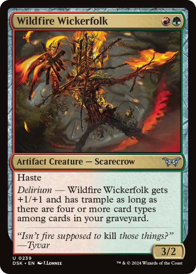 Wildfire Wickerfolk [DSK] (F)